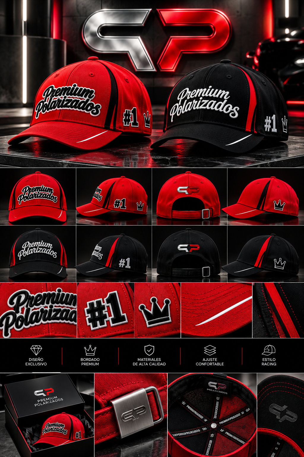 Gorra Premium Letras