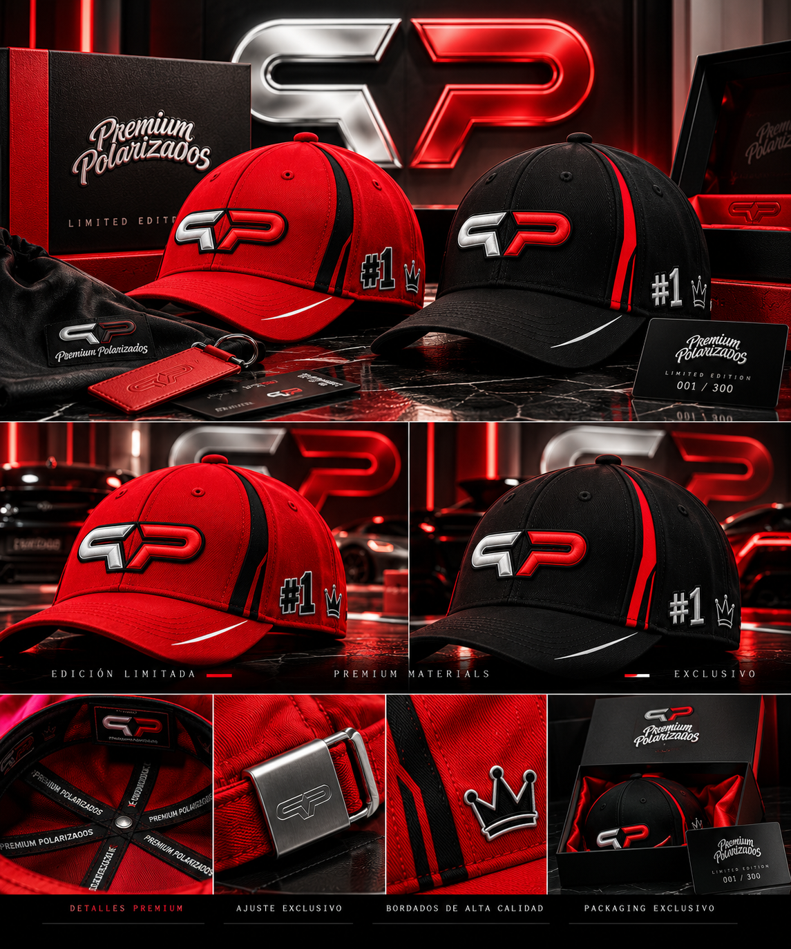 Gorra Premium Polarizado